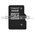 Flash-карты памяти MicroSDHC Kingston на 16 гб (без адаптера)