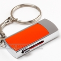 USB на 32Гб металлический корпус оранжевого цвета