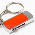 USB на 16Гб металлический оранжевый блистер