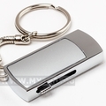 USB с объемом на 32Гб металлический корпус. цвет серебро