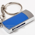 USB на 8Гб металлический корпус. цвет синий 2935