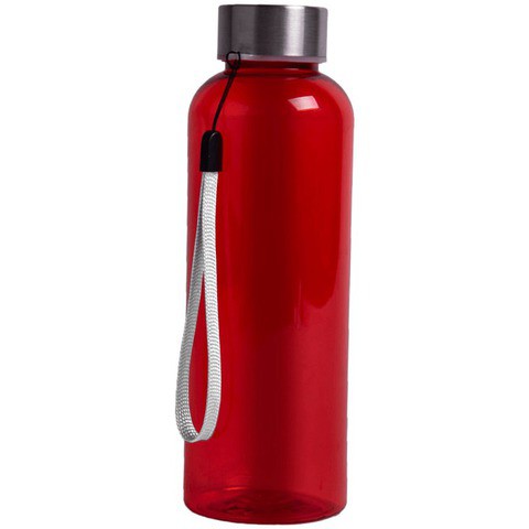 Бутылка для воды ARDI 500мл. красная, пластик и металл